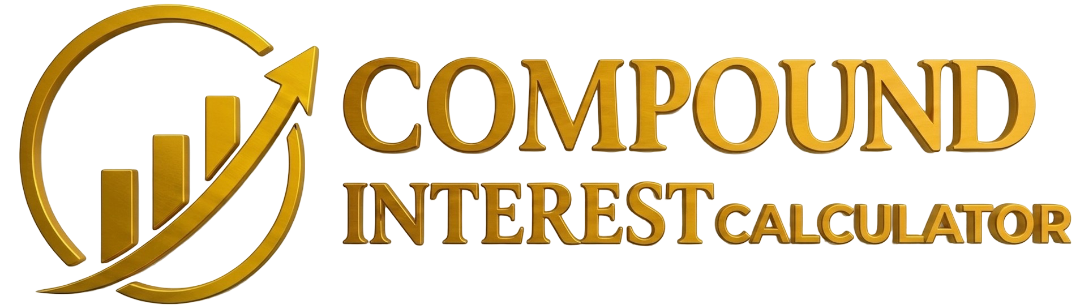 Compound Interest Calculator — wordmark logo linking to the home page